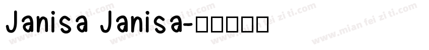 Janisa Janisa字体转换